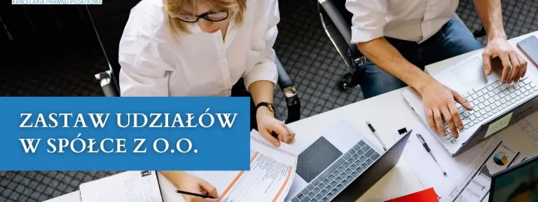 ZASTAW UDZIAŁÓW W SPÓŁCE Z O.O.