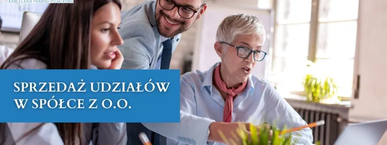 SPRZEDAŻ UDZIAŁÓW W SPÓŁCE Z O.O.